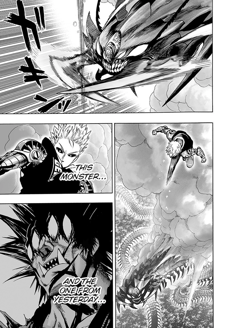 One Punch Man Manga Chapter 84 page 87 - Escalation scene