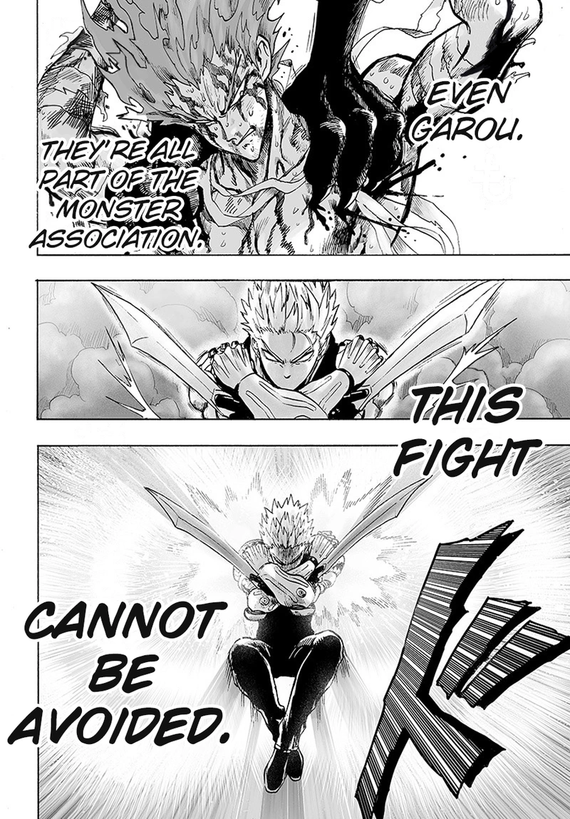 One Punch Man Manga Chapter 84 page 88 - Escalation scene