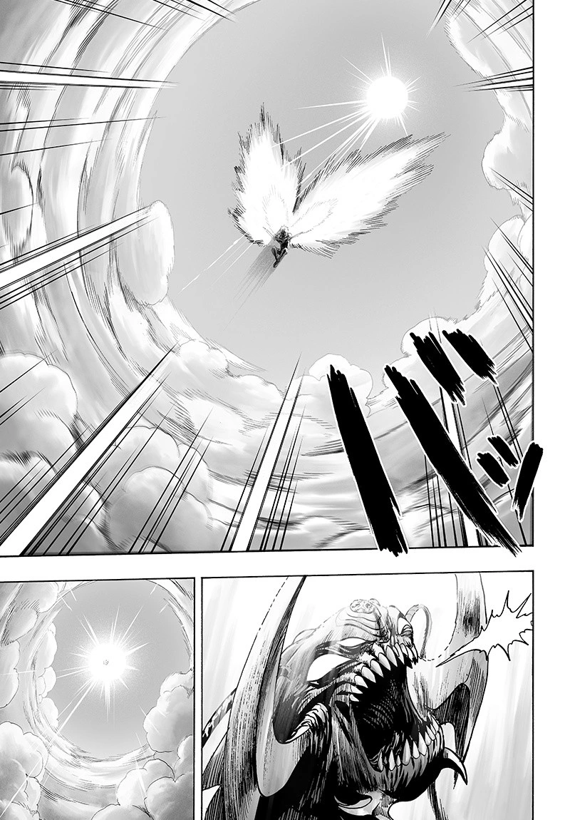 One Punch Man Manga Chapter 84 page 89 - Escalation scene