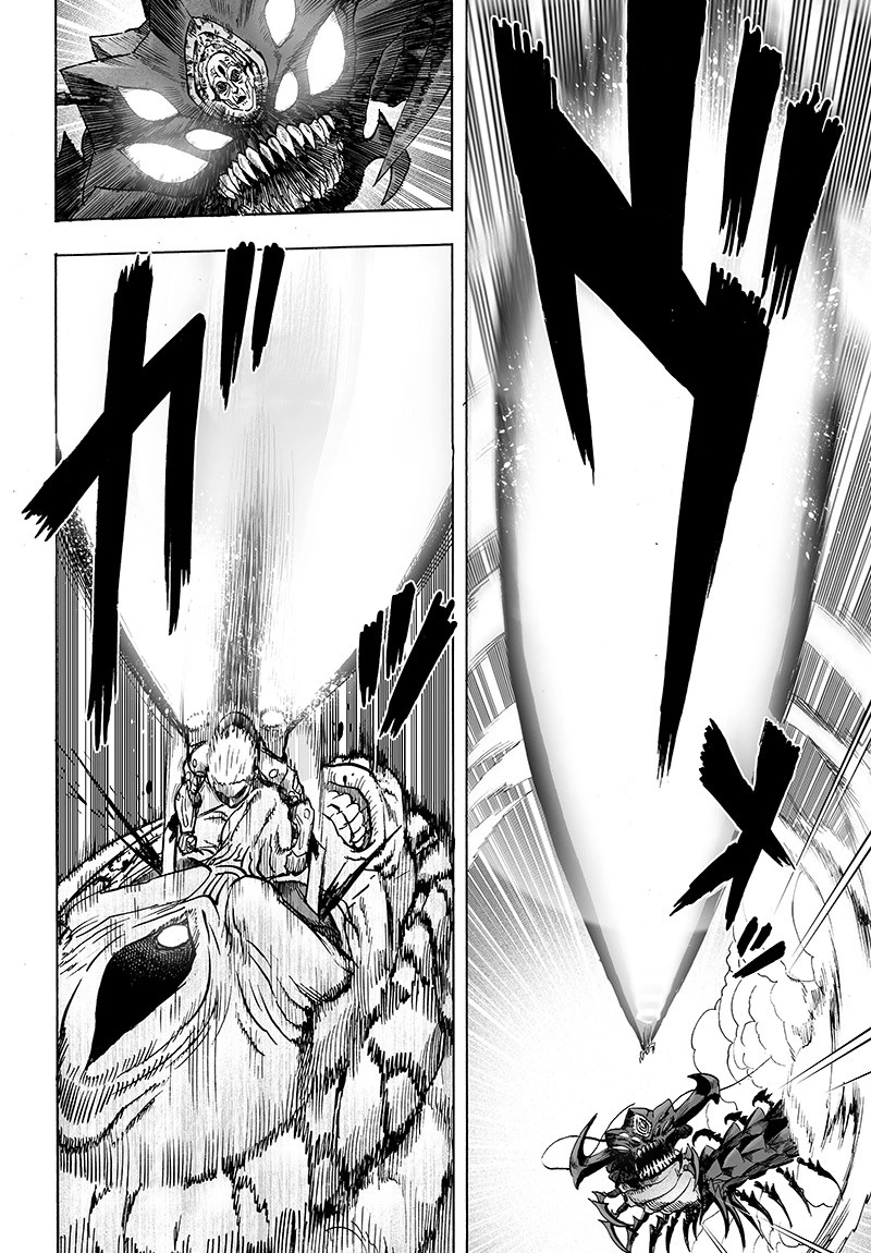 One Punch Man Manga Chapter 84 page 90 - Escalation scene