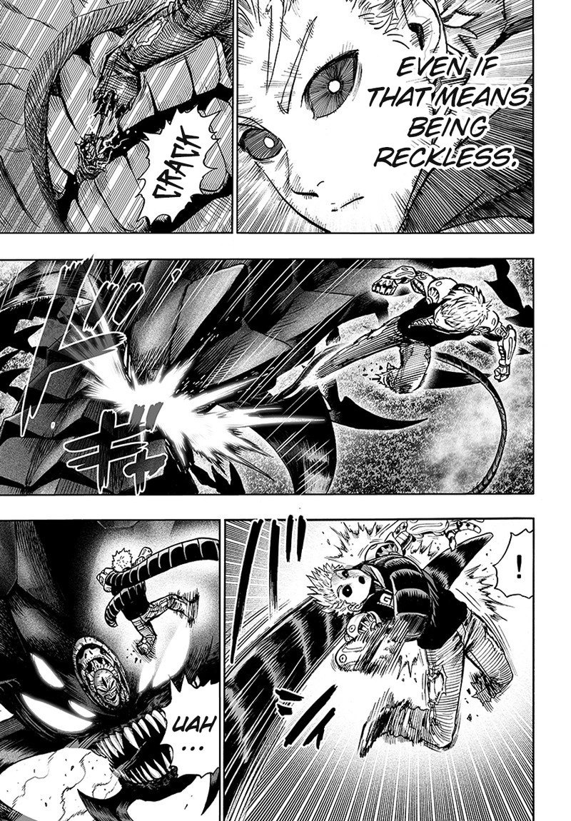 One Punch Man Manga Chapter 84 page 93 - Escalation scene