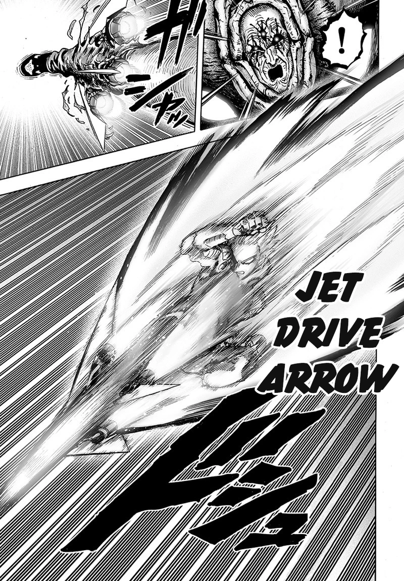 One Punch Man Manga Chapter 84 page 97 - Escalation scene