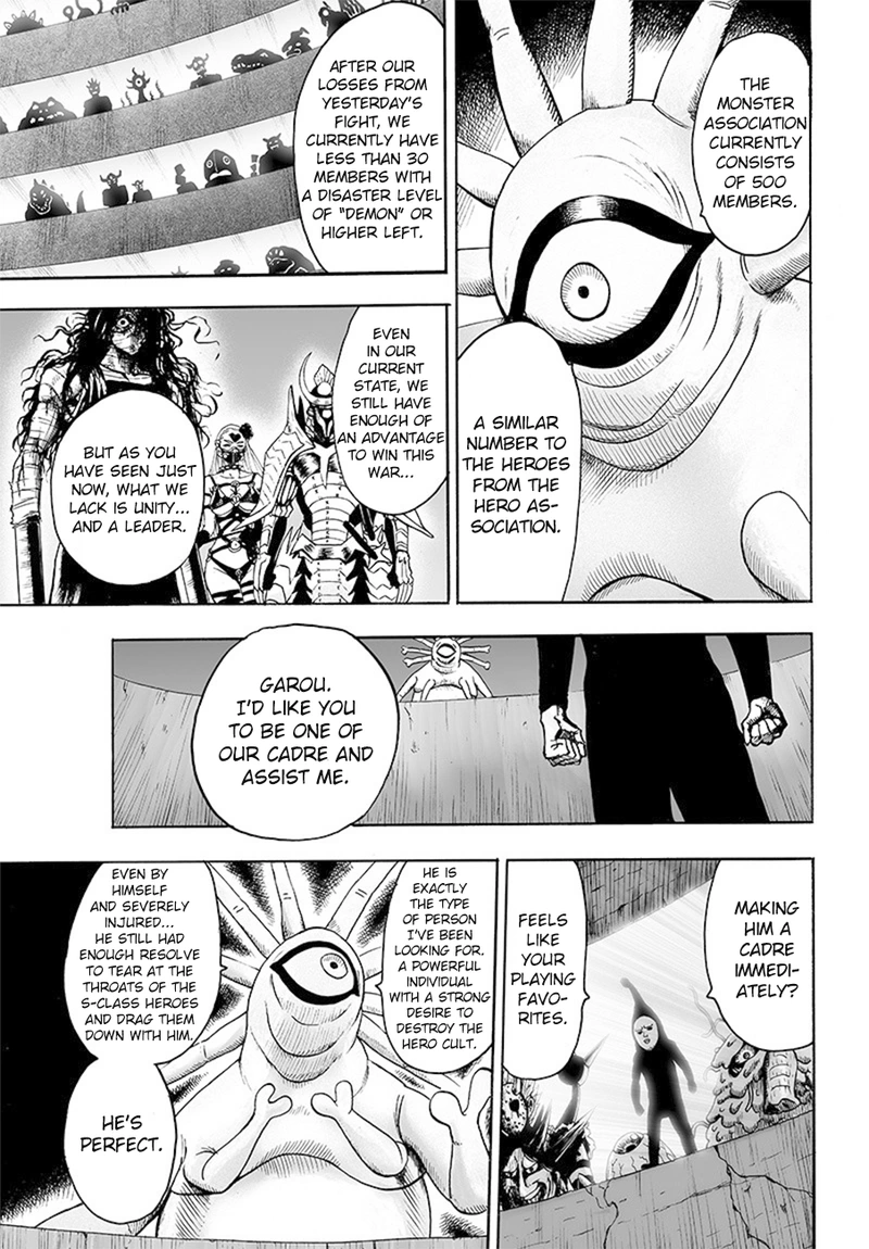 One Punch Man Manga Chapter 86 page 25 - Hideout scene