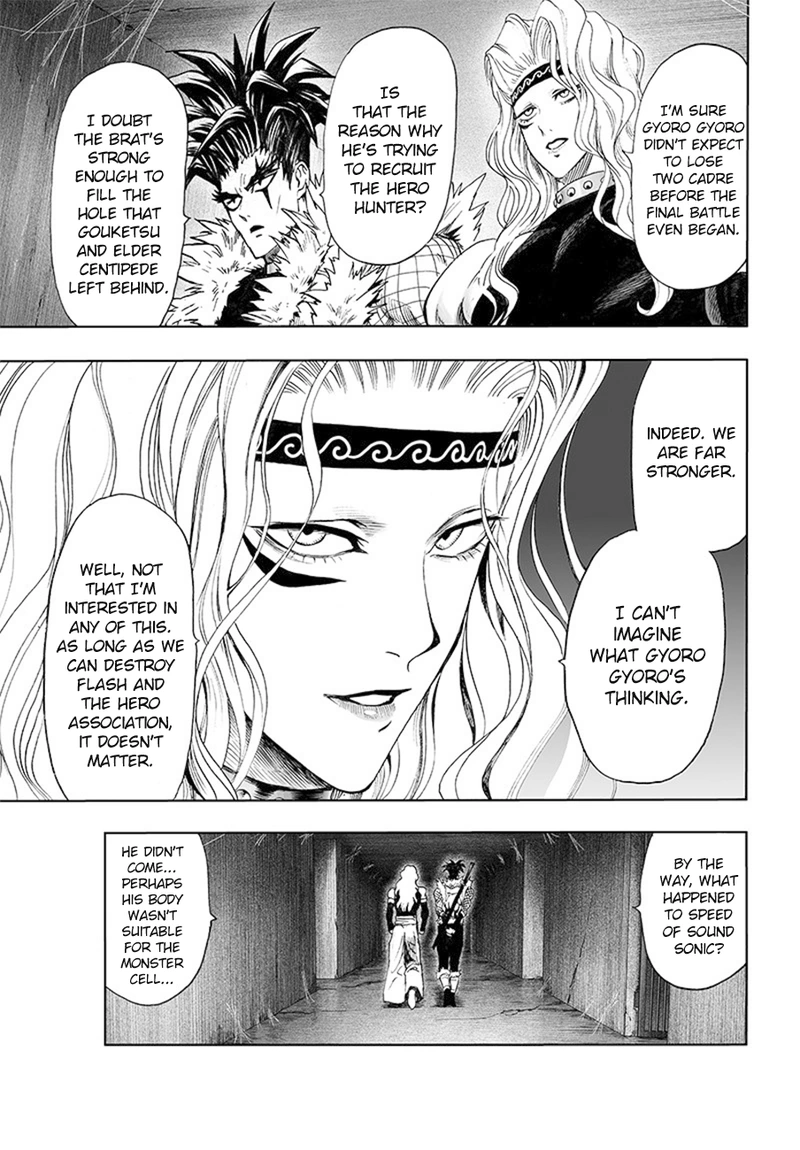 One Punch Man Manga Chapter 86 page 29 - Hideout scene