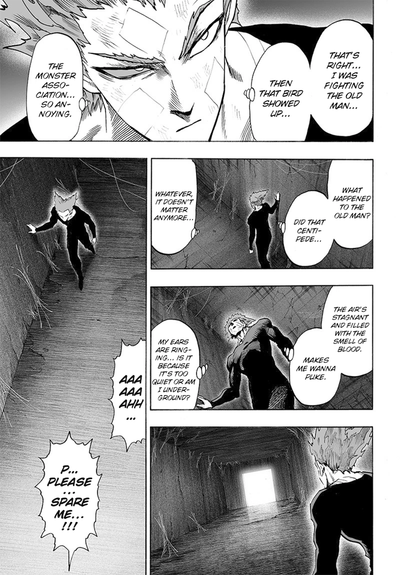 One Punch Man Manga Chapter 86 page 5 - Hideout scene