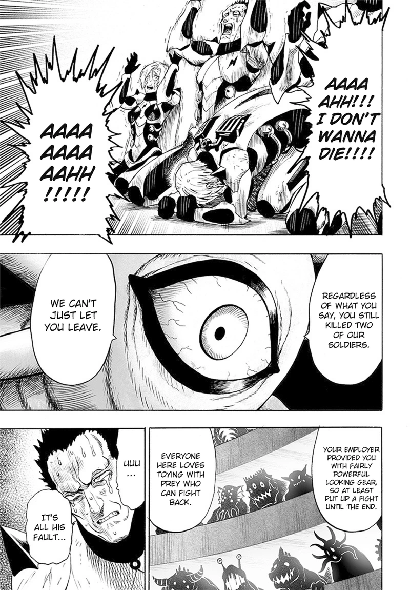 One Punch Man Manga Chapter 86 page 7 - Hideout scene