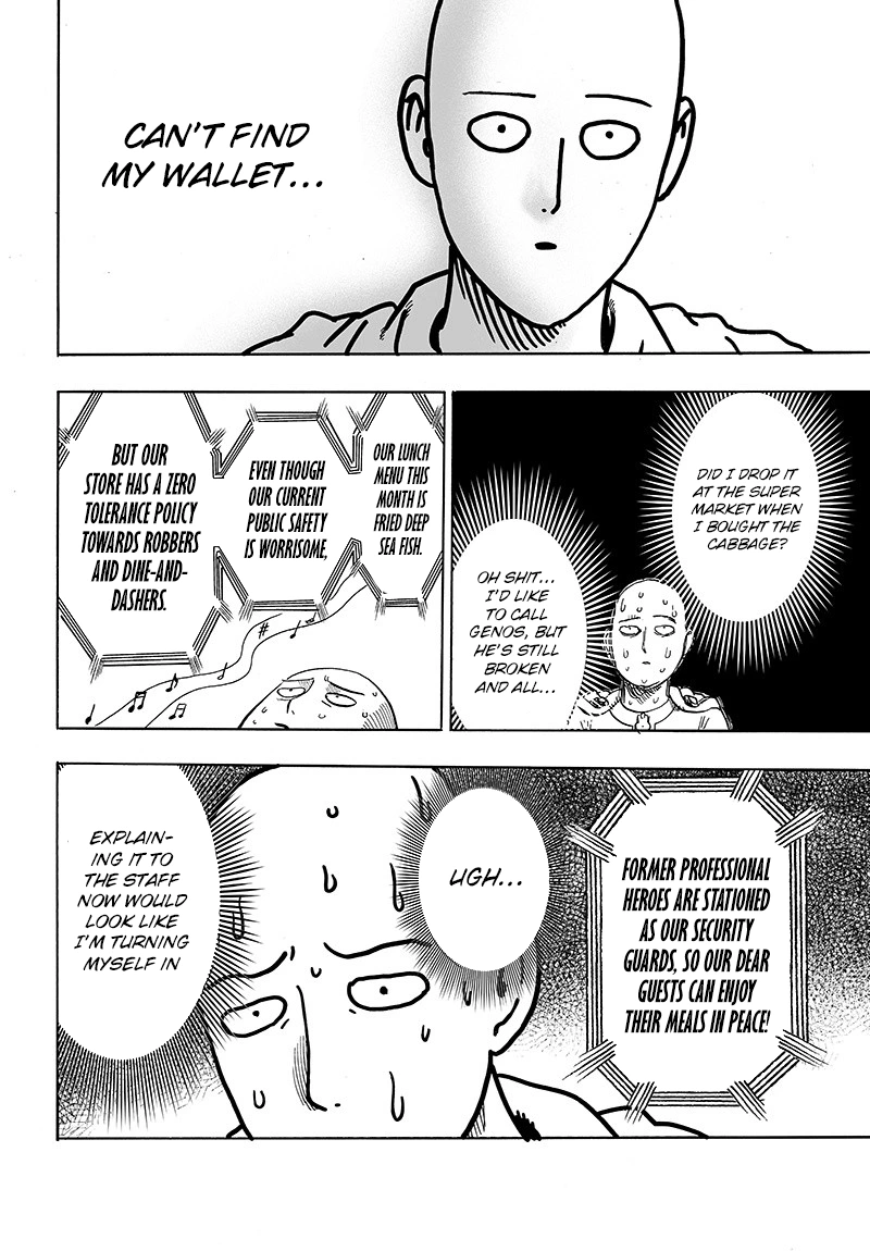 One Punch Man Manga Chapter 87 page 14 - Monster Side scene