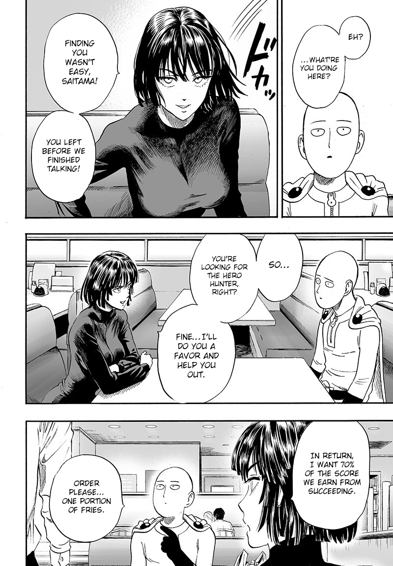 One Punch Man Manga Chapter 87 page 16 - Monster Side scene