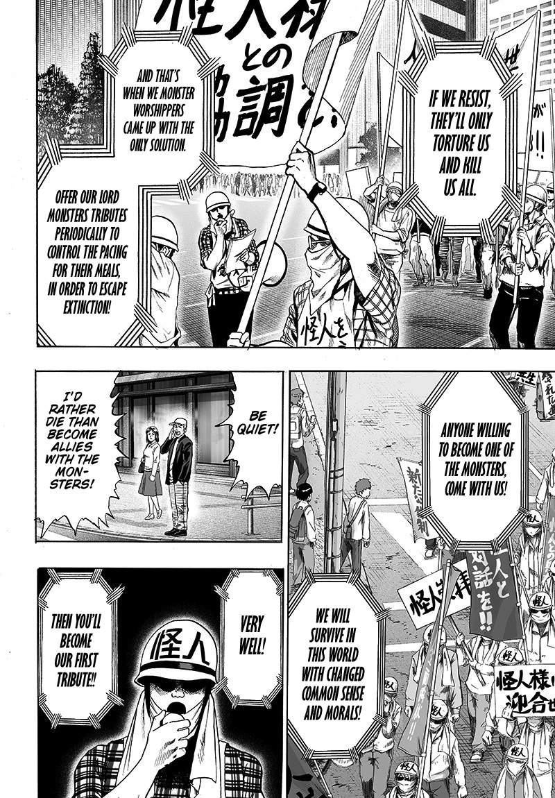 One Punch Man Manga Chapter 87 page 2 - Monster Side scene