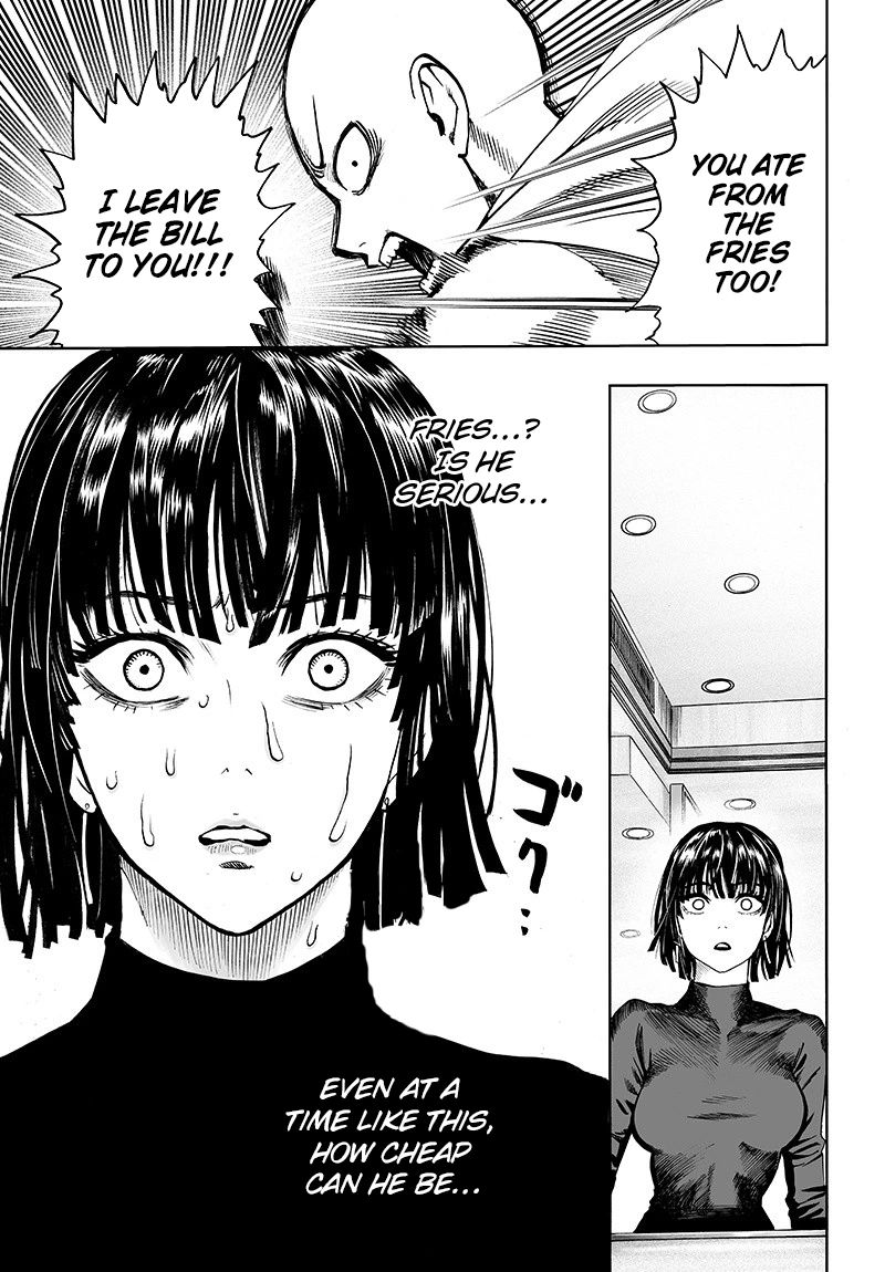 One Punch Man Manga Chapter 87 page 21 - Monster Side scene