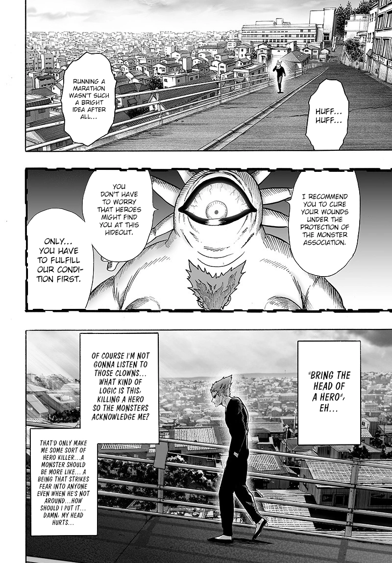 One Punch Man Manga Chapter 87 page 22 - Monster Side scene