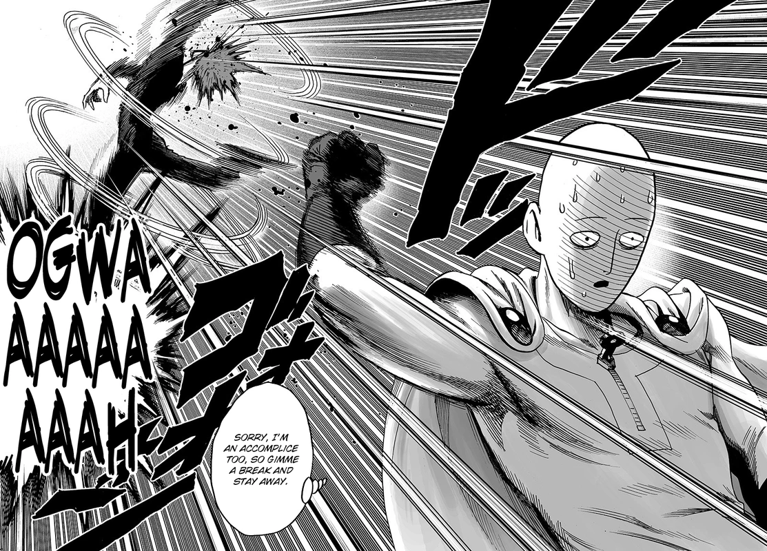 One Punch Man Manga Chapter 87 page 35 - Monster Side scene