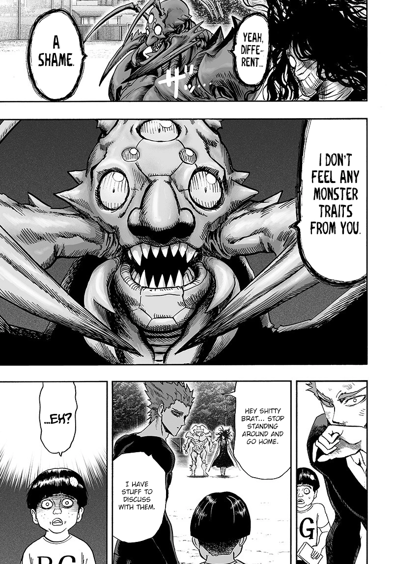 One Punch Man Manga Chapter 87 page 39 - Monster Side scene