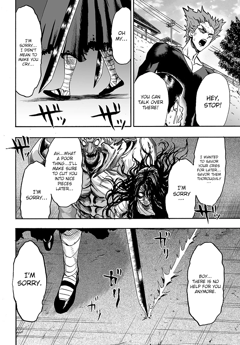 One Punch Man Manga Chapter 87 page 42 - Monster Side scene