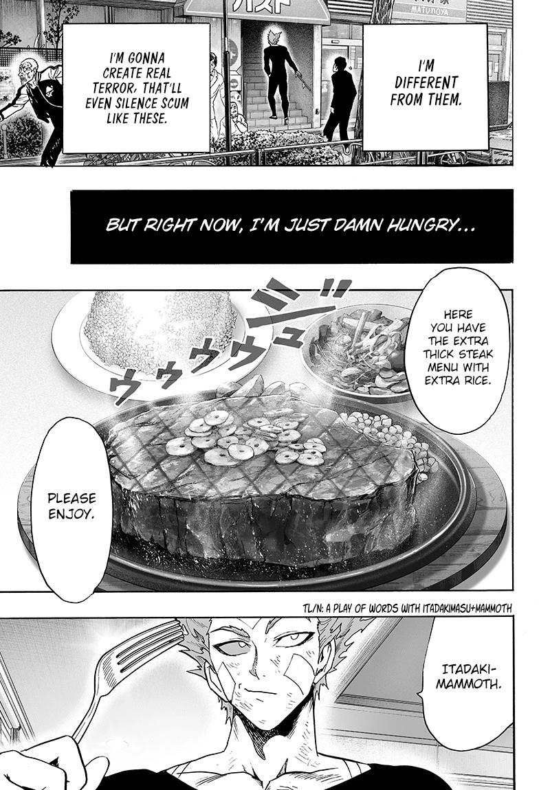 One Punch Man Manga Chapter 87 page 9 - Monster Side scene