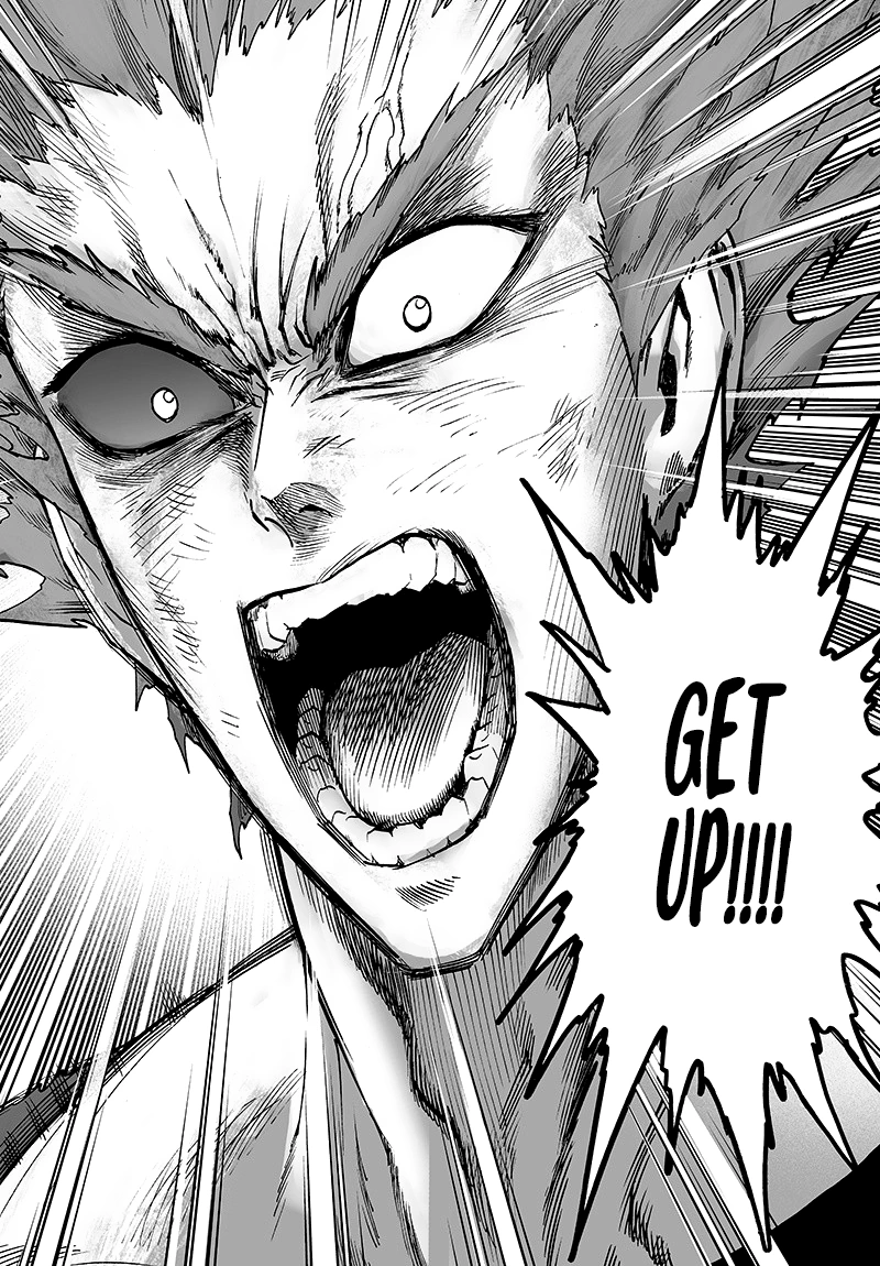 One Punch Man Manga Chapter 88 page 11 - Limiter scene