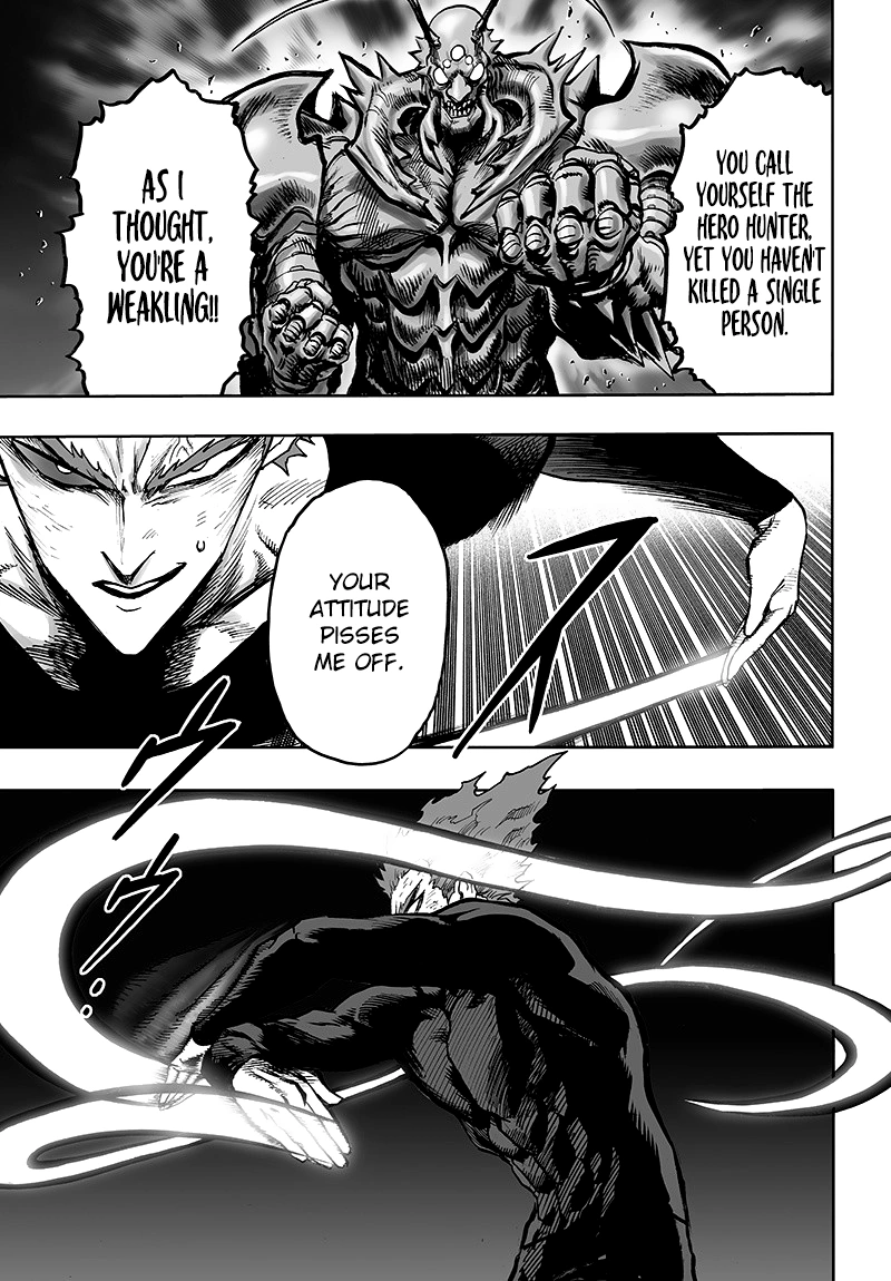One Punch Man Manga Chapter 88 page 18 - Limiter scene