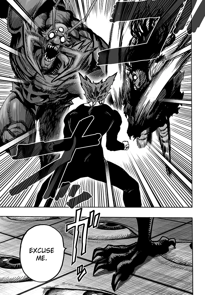 One Punch Man Manga Chapter 88 page 20 - Limiter scene
