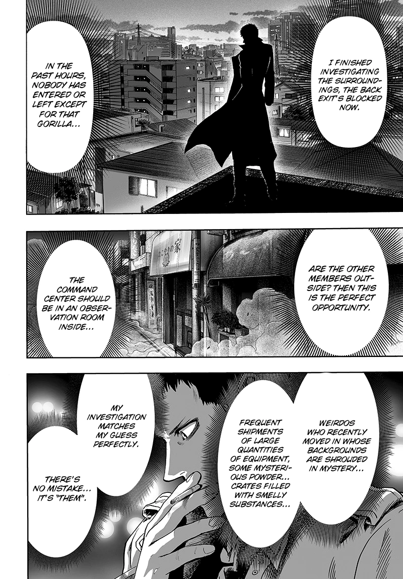 One Punch Man Manga Chapter 88 page 27 - Limiter scene