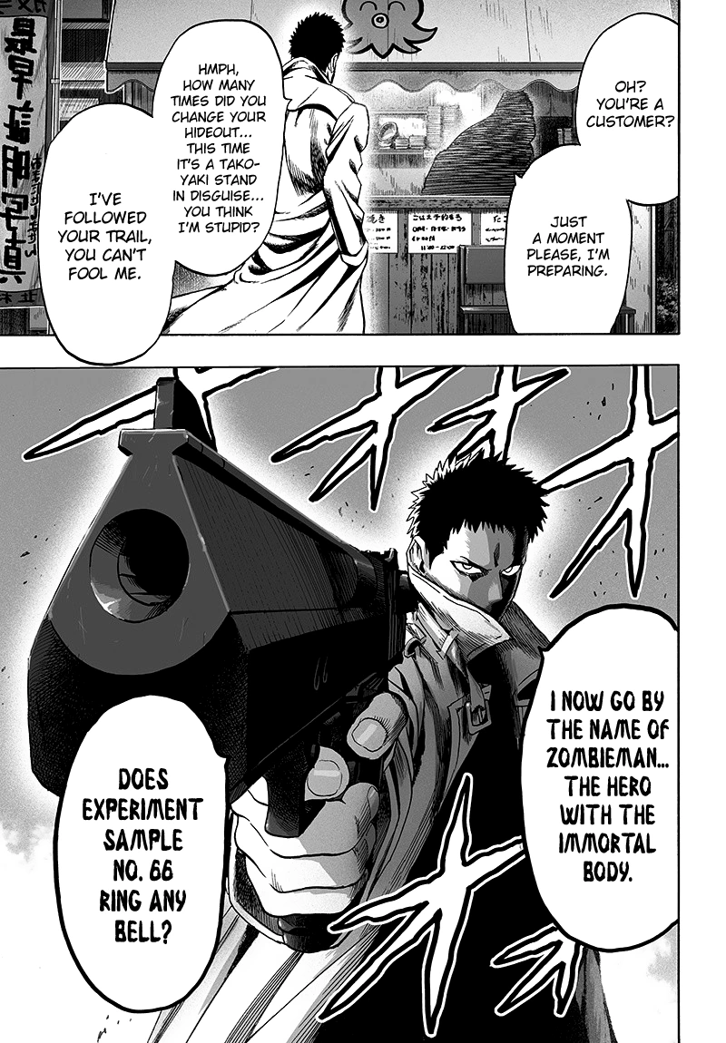 One Punch Man Manga Chapter 88 page 30 - Limiter scene