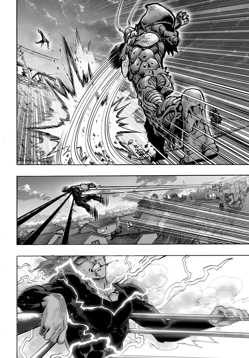 One Punch Man Manga Chapter 88 page 39 - Limiter scene