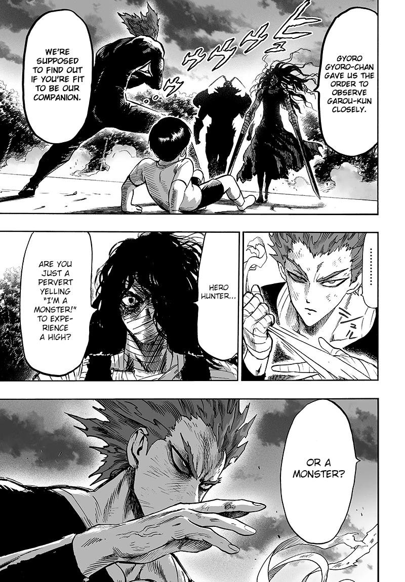 One Punch Man Manga Chapter 88 page 4 - Limiter scene