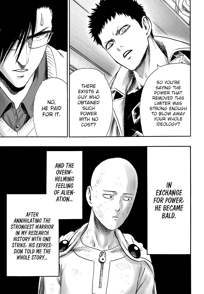 One Punch Man Manga Chapter 88 page 42 - Limiter scene