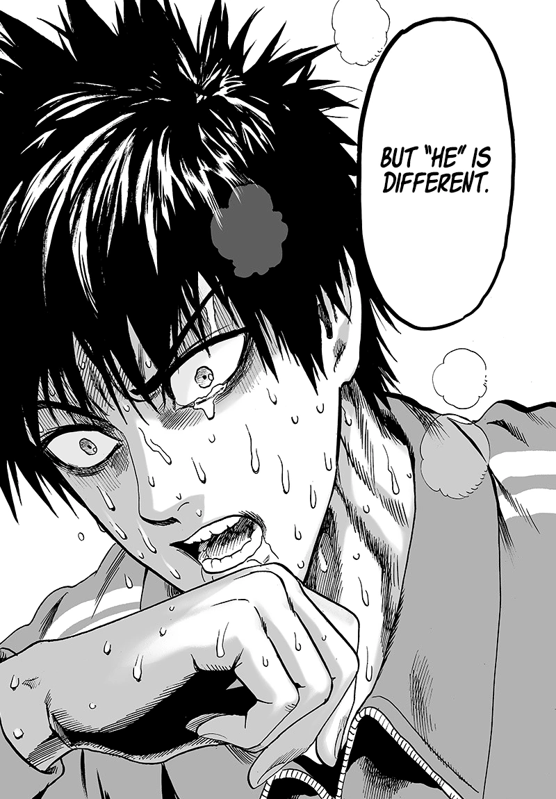 One Punch Man Manga Chapter 88 page 47 - Limiter scene