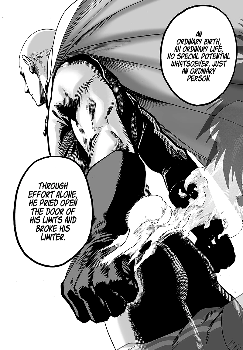 One Punch Man Manga Chapter 88 page 48 - Limiter scene
