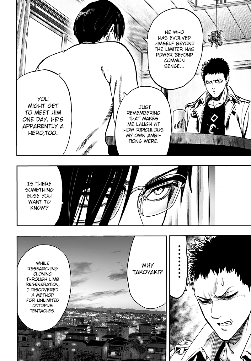 One Punch Man Manga Chapter 88 page 49 - Limiter scene