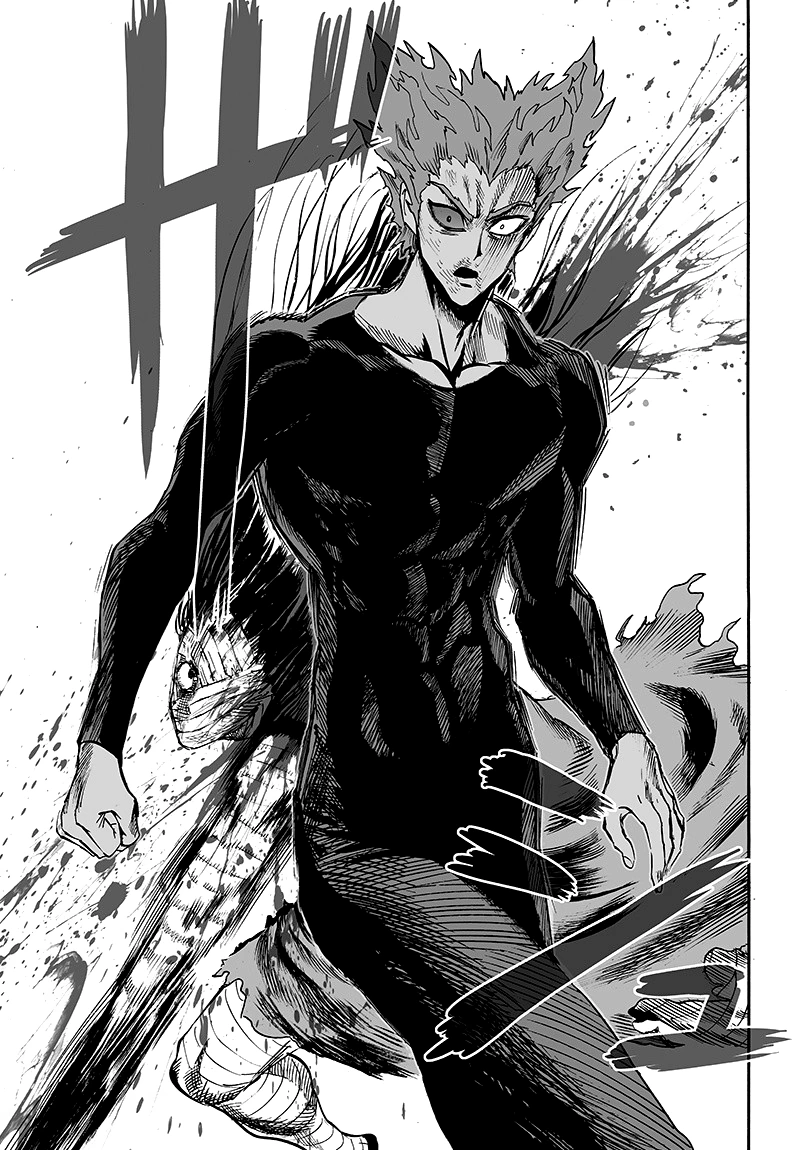 One Punch Man Manga Chapter 88 page 56 - Limiter scene