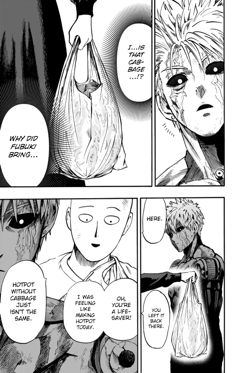 One Punch Man Manga Chapter 89 page 12 - Hotpot scene