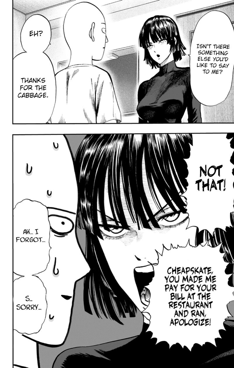 One Punch Man Manga Chapter 89 page 13 - Hotpot scene