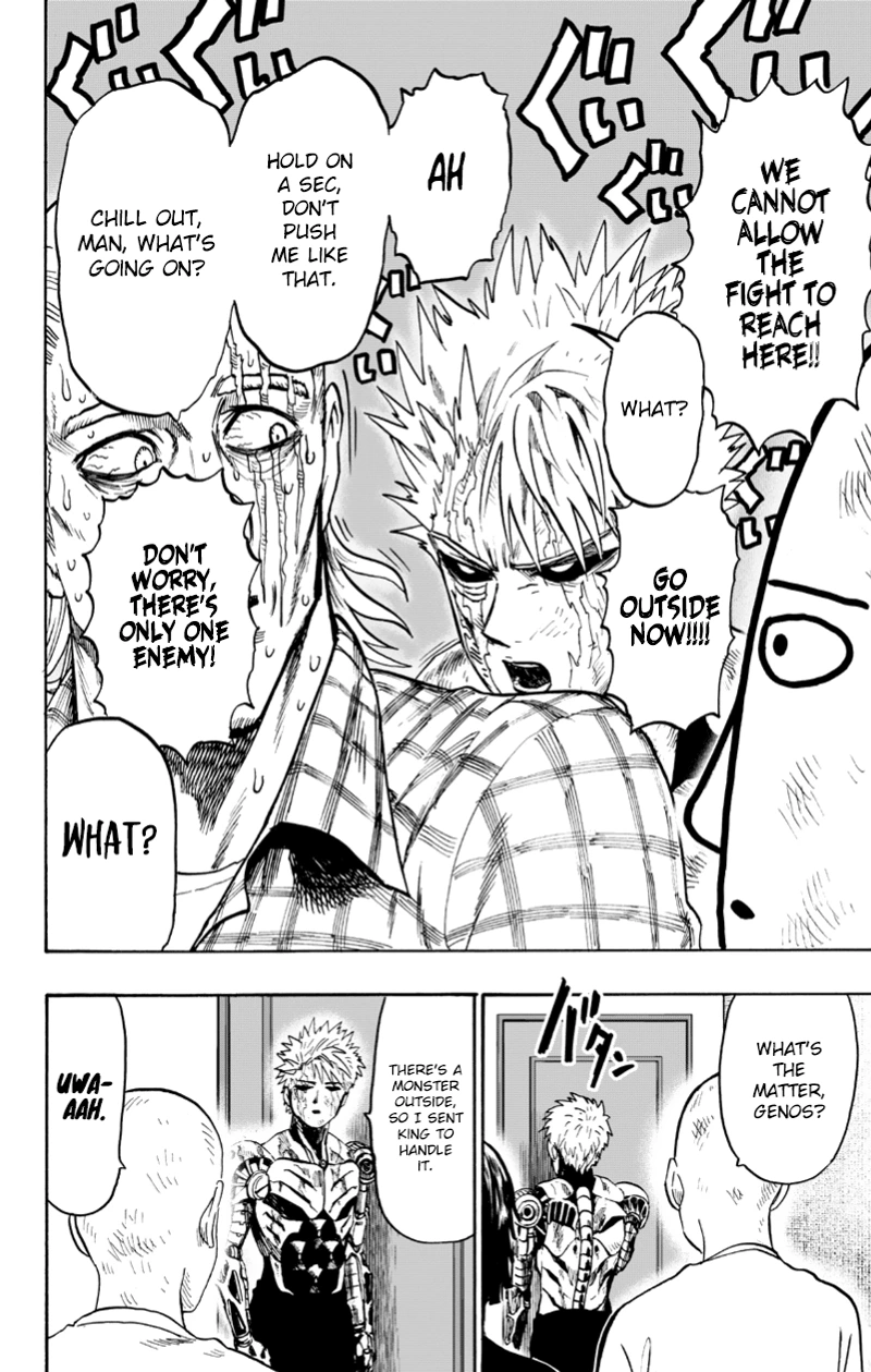 One Punch Man Manga Chapter 89 page 17 - Hotpot scene