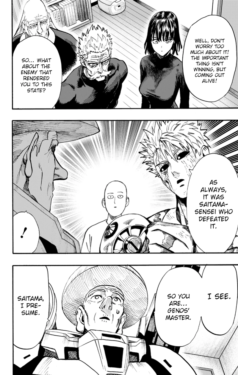One Punch Man Manga Chapter 89 page 21 - Hotpot scene