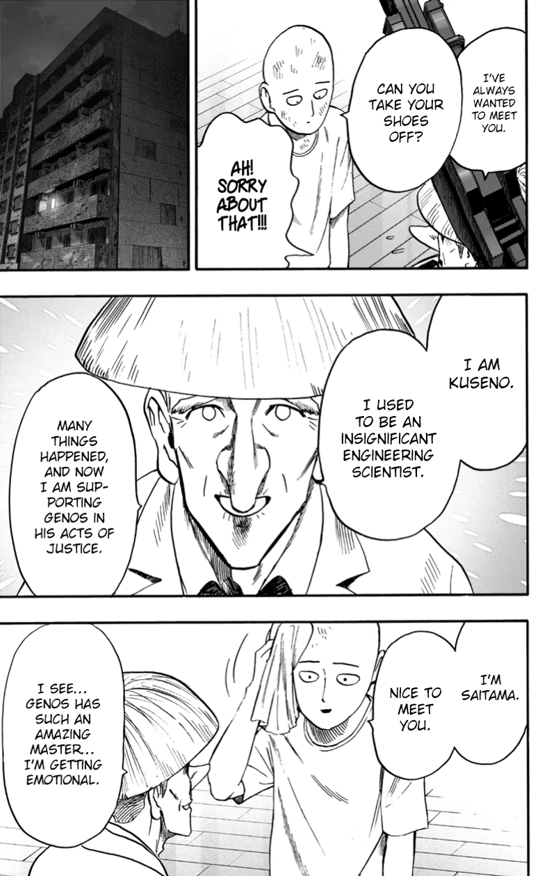 One Punch Man Manga Chapter 89 page 22 - Hotpot scene