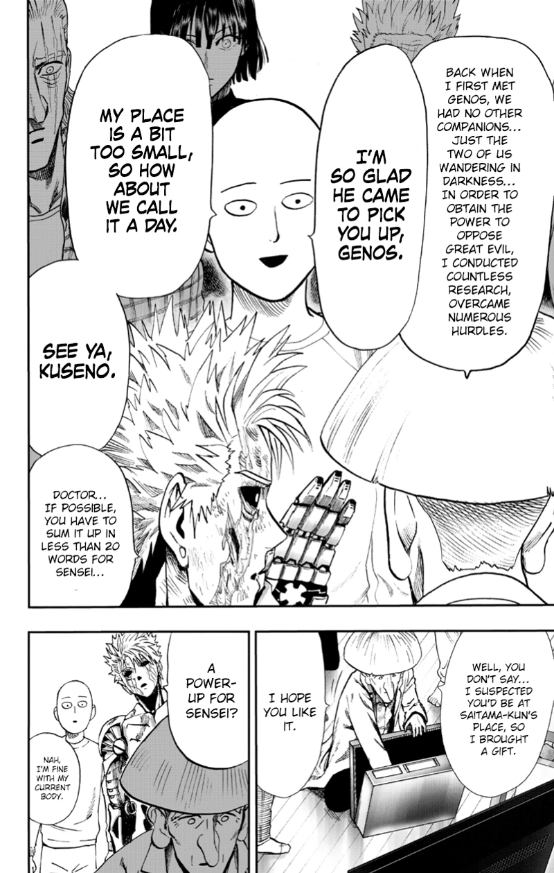 One Punch Man Manga Chapter 89 page 23 - Hotpot scene