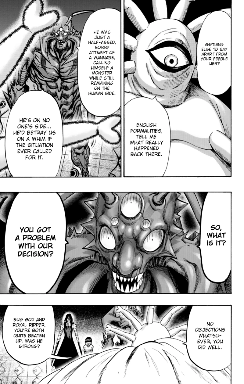 One Punch Man Manga Chapter 89 page 28 - Hotpot scene