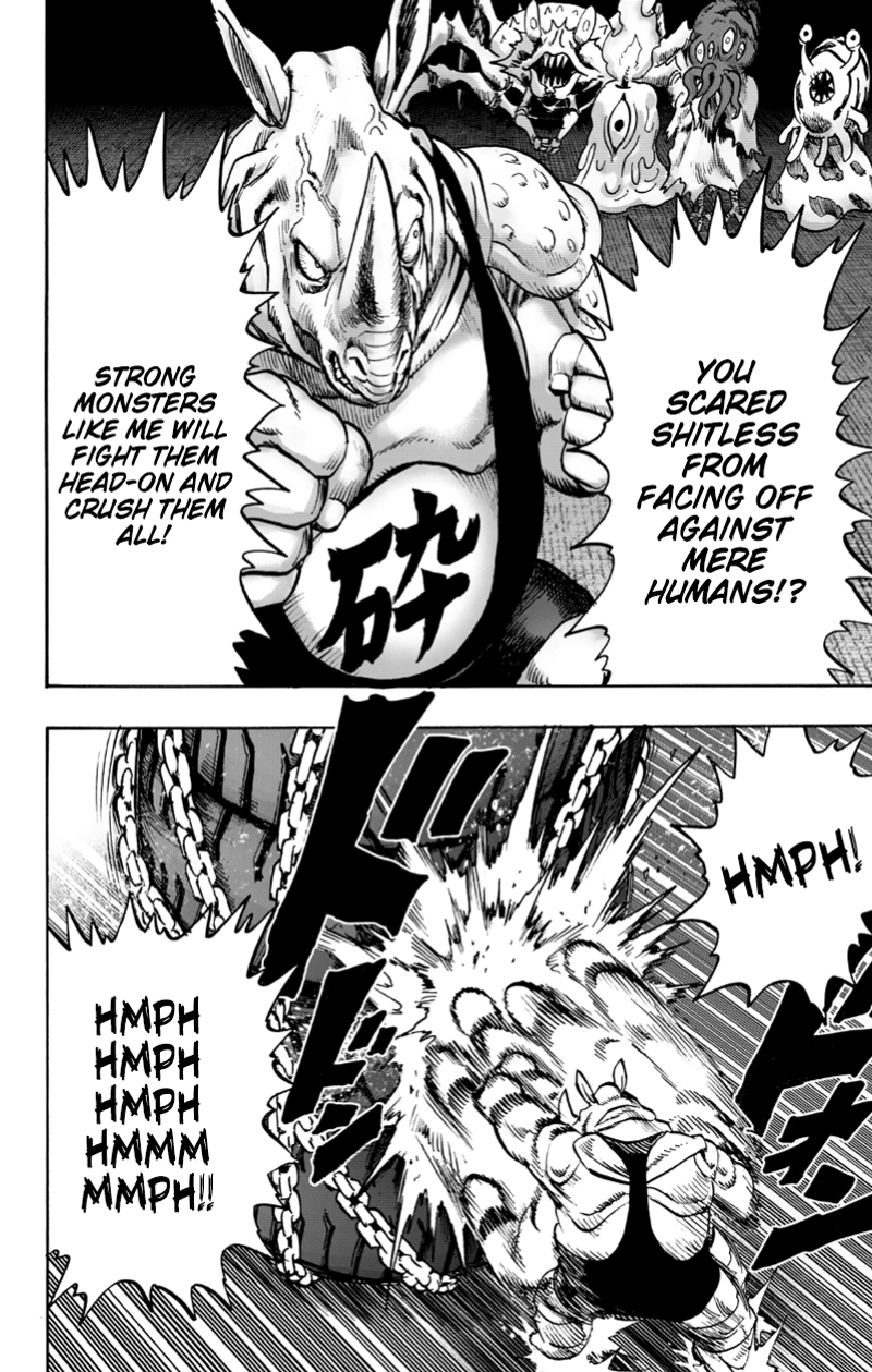 One Punch Man Manga Chapter 89 page 35 - Hotpot scene