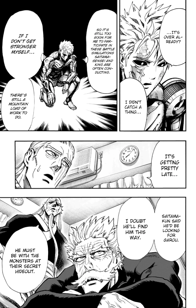 One Punch Man Manga Chapter 89 page 4 - Hotpot scene