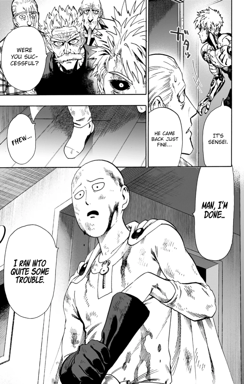 One Punch Man Manga Chapter 89 page 6 - Hotpot scene