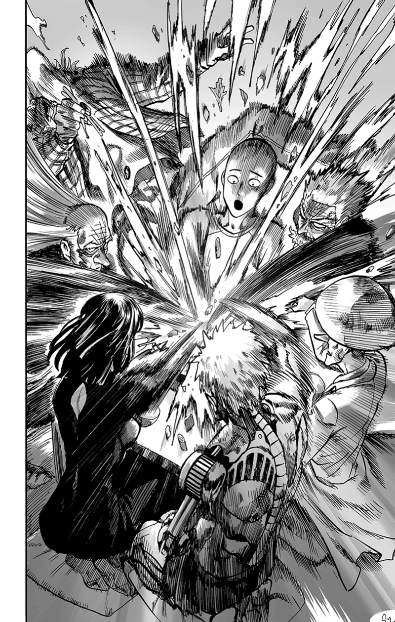 One Punch Man Manga Chapter 89 page 92 - Hotpot scene