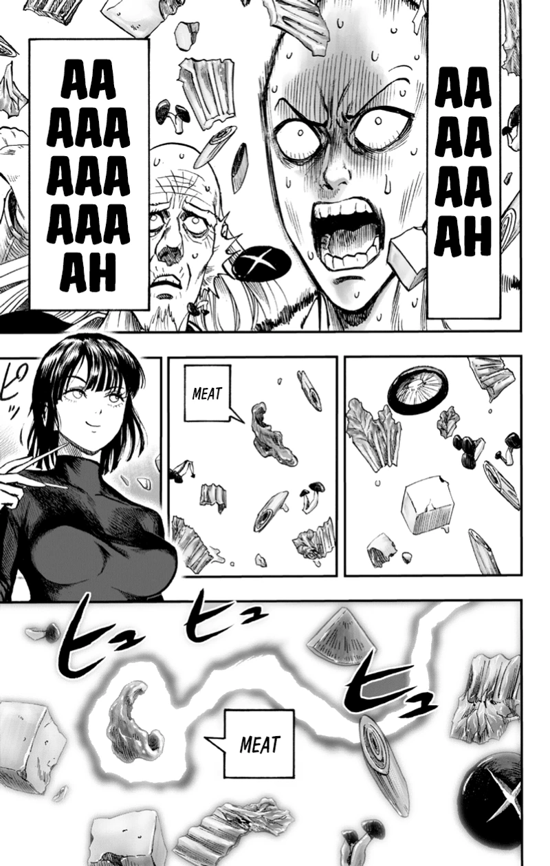 One Punch Man Manga Chapter 89 page 93 - Hotpot scene