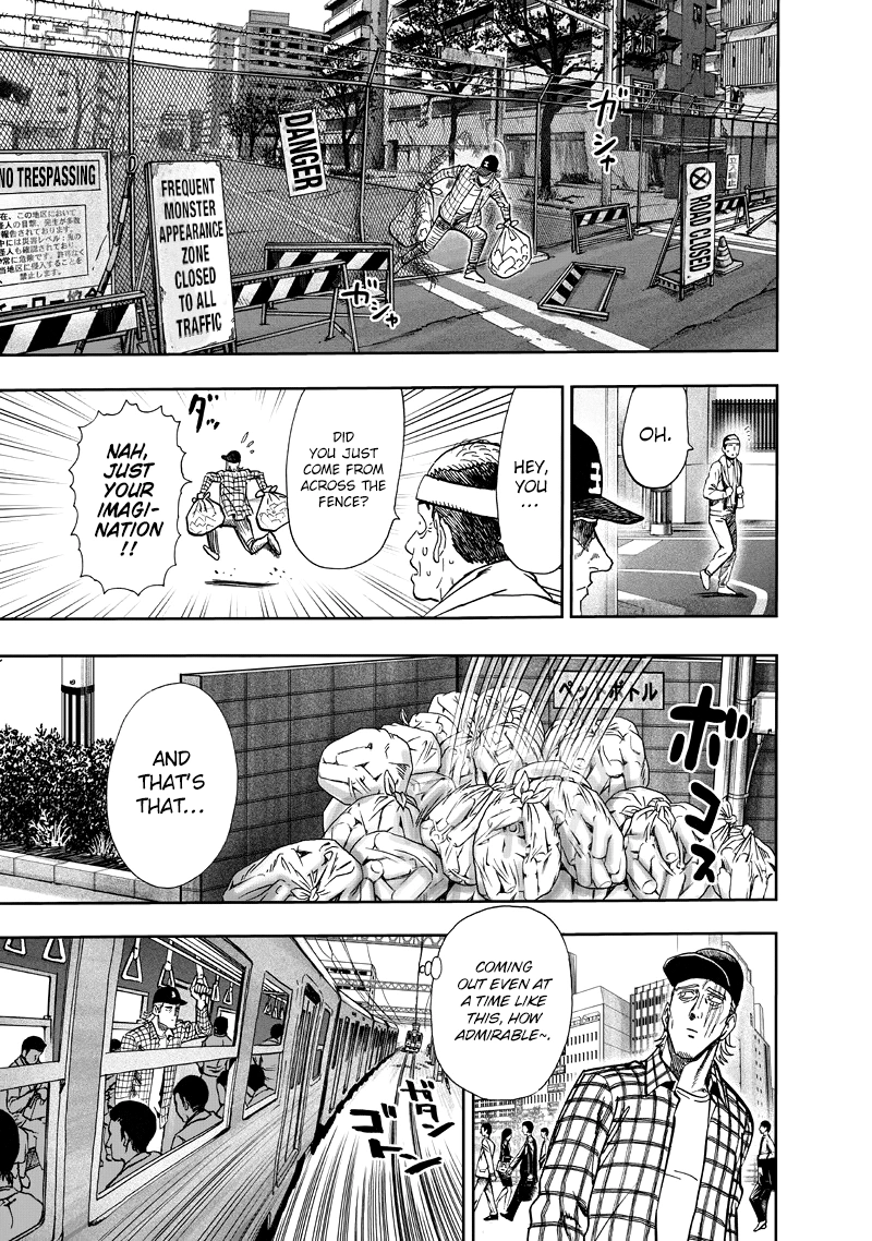 One Punch Man Manga Chapter 90 page 10 - Because I'm a Monster scene