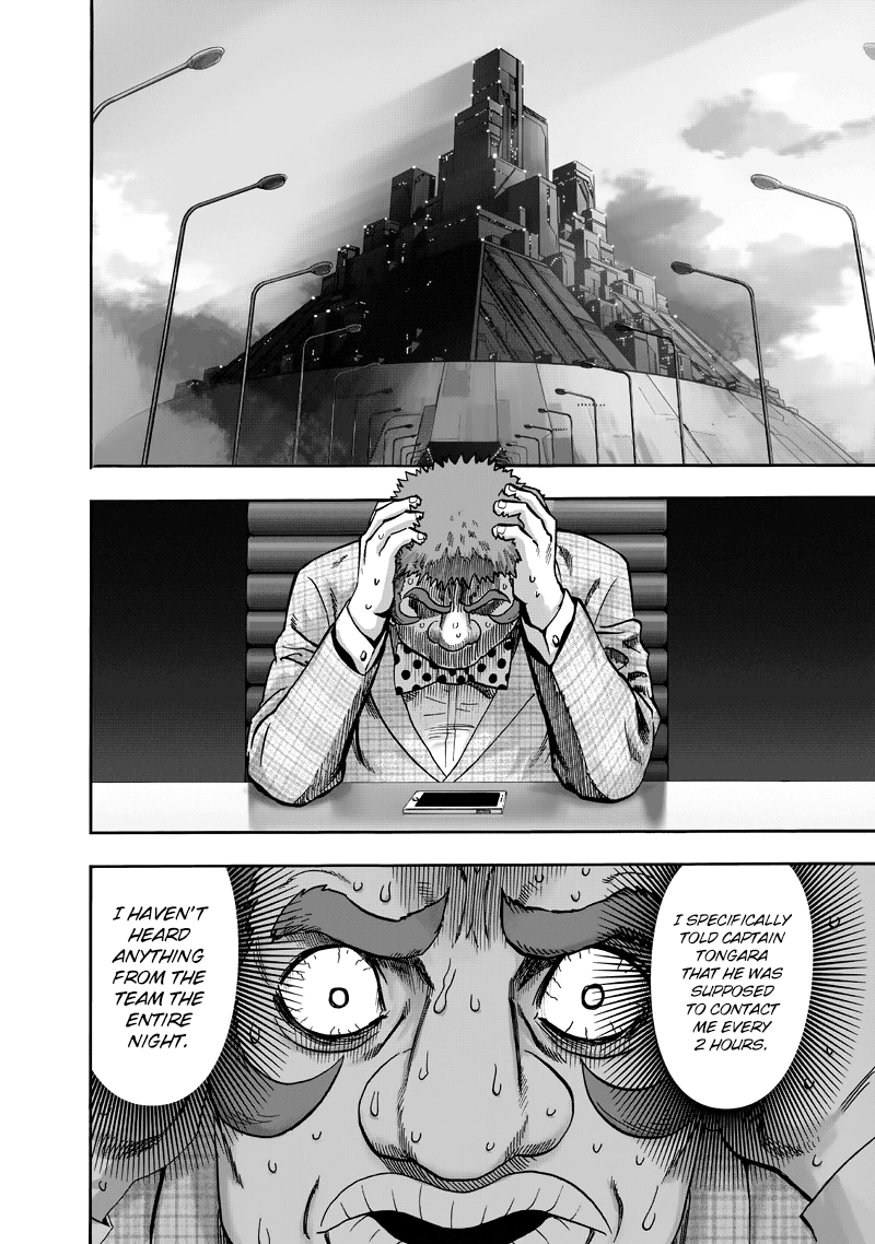 One Punch Man Manga Chapter 90 page 13 - Because I'm a Monster scene