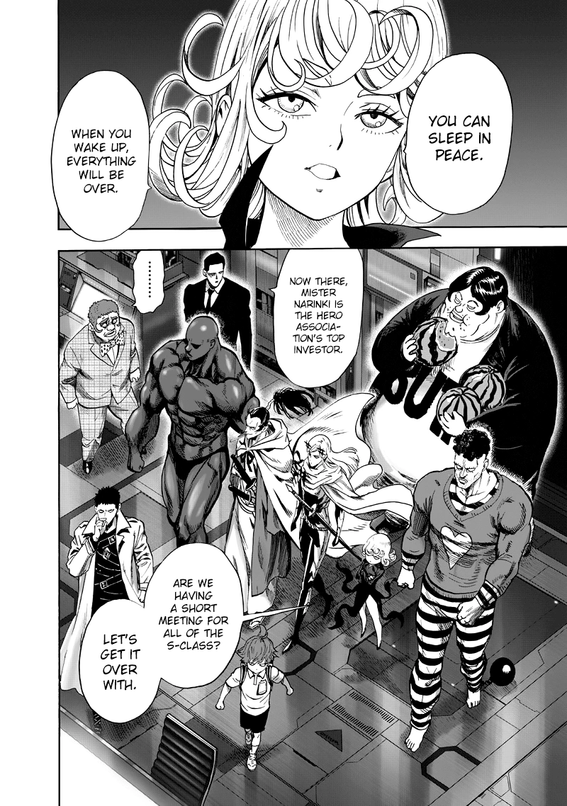 One Punch Man Manga Chapter 90 page 20 - Because I'm a Monster scene