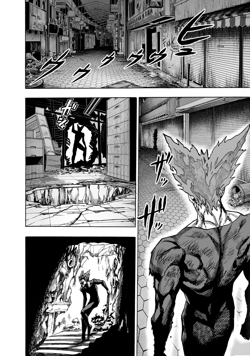 One Punch Man Manga Chapter 90 page 3 - Because I'm a Monster scene