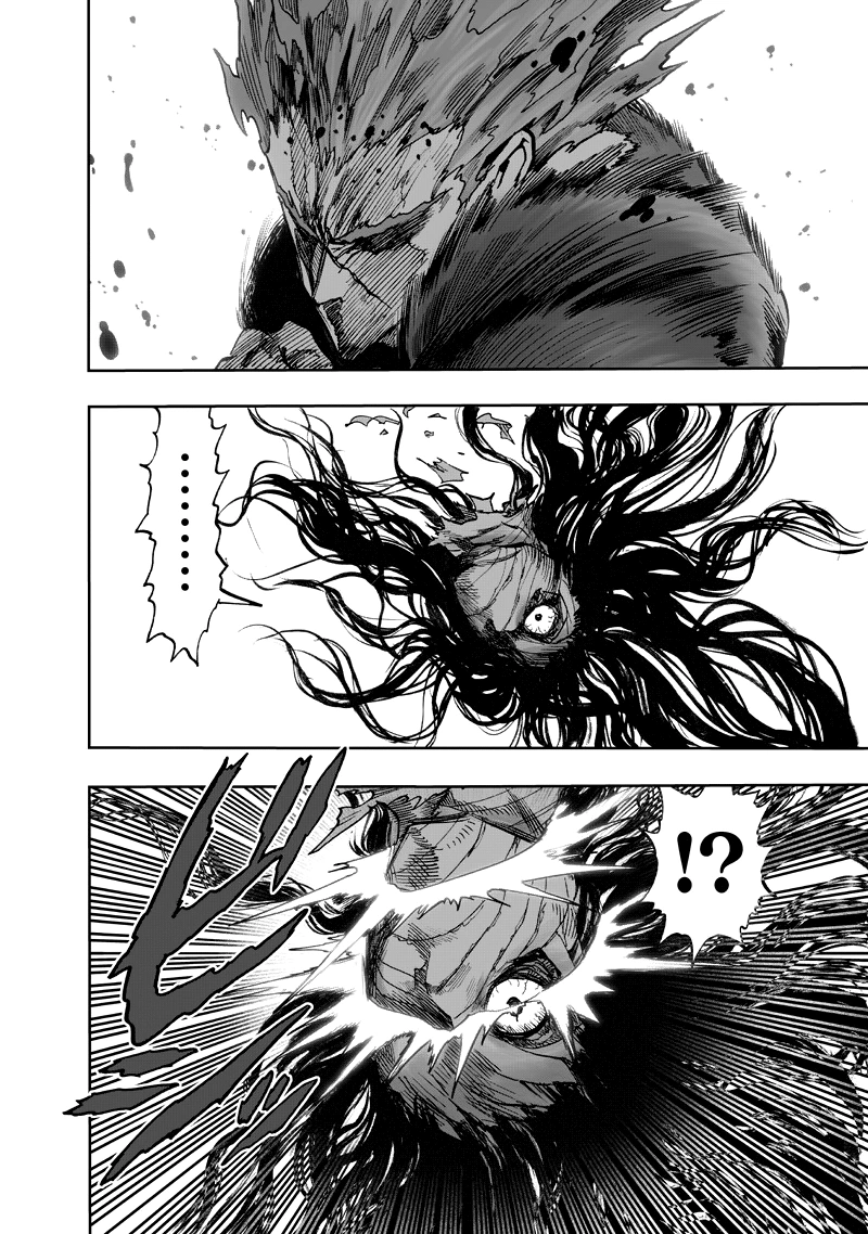 One Punch Man Manga Chapter 90 page 35 - Because I'm a Monster scene