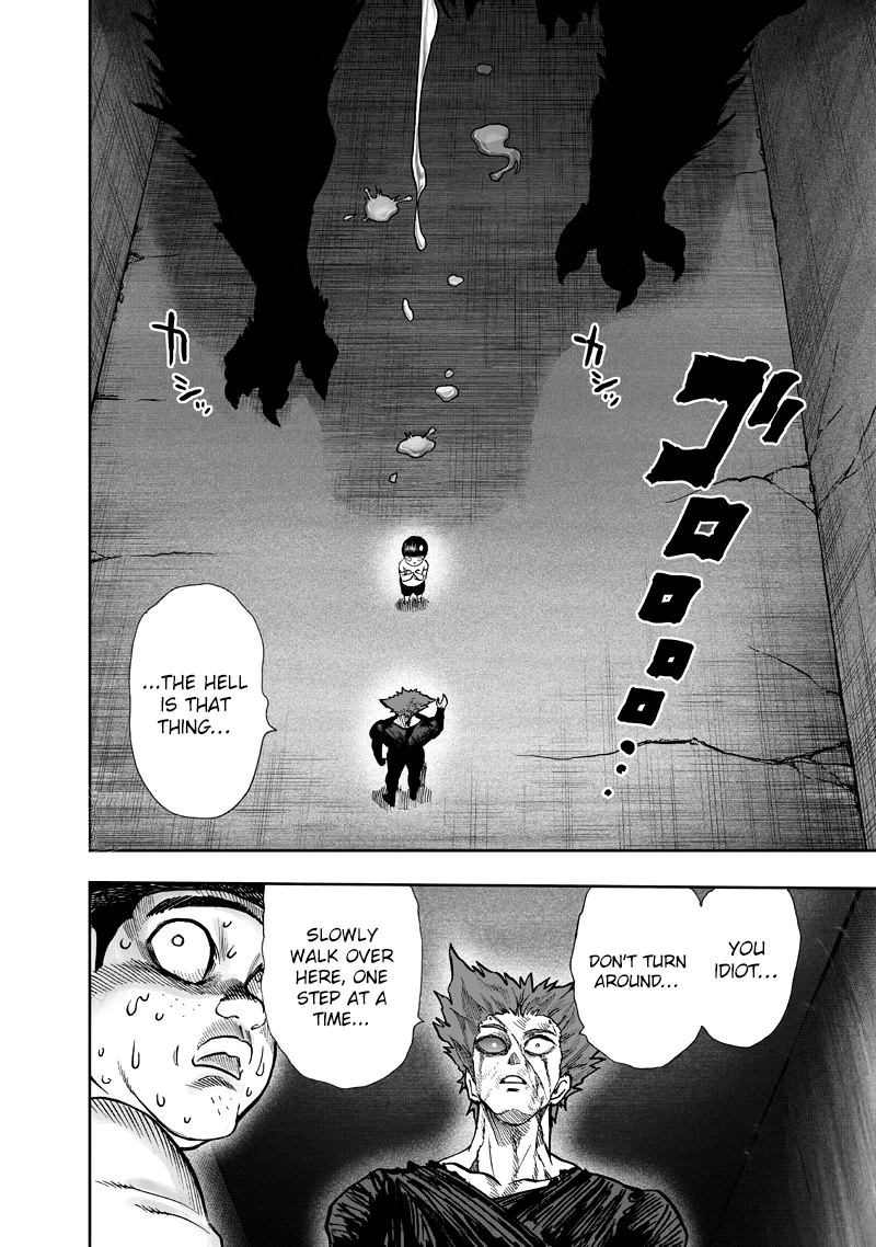 One Punch Man Manga Chapter 90 page 46 - Because I'm a Monster scene