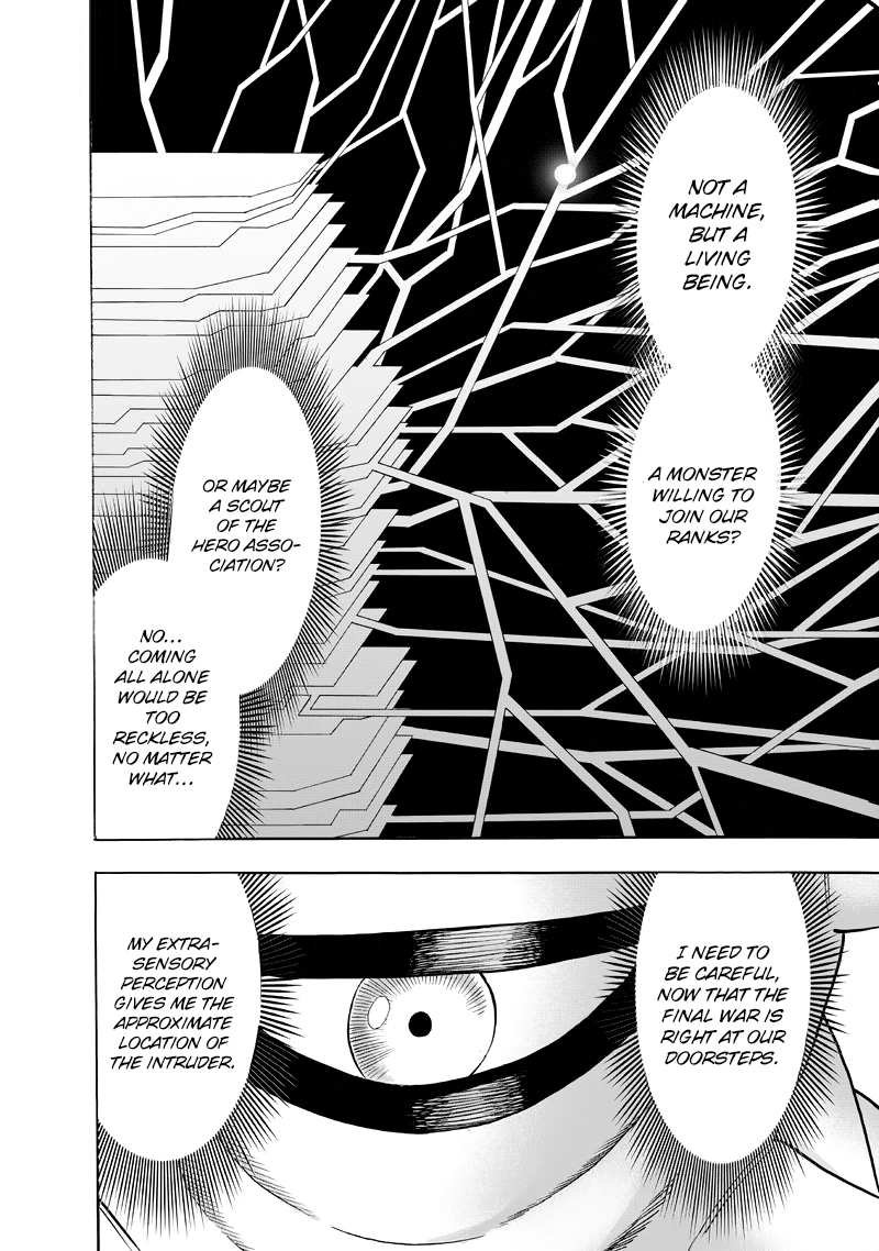 One Punch Man Manga Chapter 90 page 5 - Because I'm a Monster scene